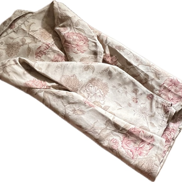 By JJ Floral Button Up Trendy Lightweight Jacket with Pockets Size M - Picture 8 of 11